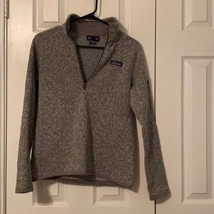 Women’s Patagonia better sweater 1/4 zip fleece
